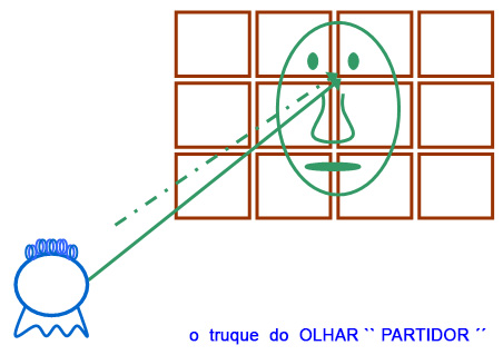 O truque do OLHAR `` PARTIDOR ´´